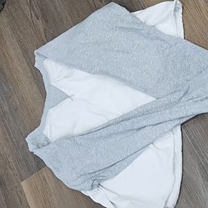 Long sleeves crop top